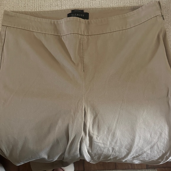 Talbots Beige Trousers - Picture 2 of 4